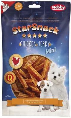 Obrázok produktu pre Nobby STARSNACK MINI Chicken Jerky 70 g