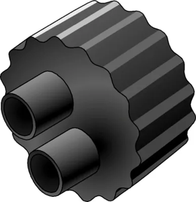 Produktbild von KE Kelit PEX61, DUO-PEX, Isolierabschluss, 25-50/25-40, 111-142, 1 Stk.