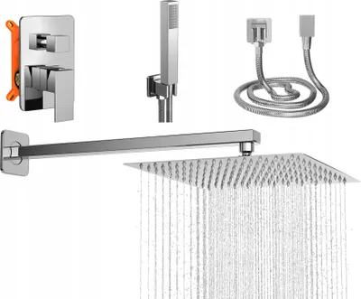 Produktbild von Granitan | Duscharmatur Unterputz - Modell Paje - Chrom - Elegantes Design - Hochwertige Materialien
