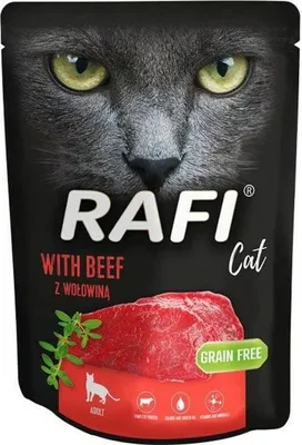 Image de Rafi Beef Nourriture humide pour chats en sachet 300G