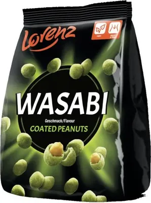 Produktbild von Lorenz Wasabi Erdnüsse mit asiatischem Meerrettich Geschmack 800g