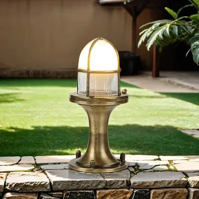 Produktbild von Maritime Außenleuchte klein H:25cm außen SANTORIN Wegbeleuchtung Gartenlampe Stehend Terrasse außen