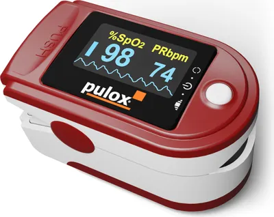Produktbild von Pulsoximeter Pulox PO-200 Solo rot