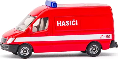 Zdjęcie produktu dla SIKU wersja czeska - furgonetka strażacka