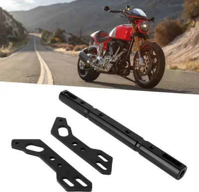 Produktbild von Motorrad-Lenker-Ausgleichs-Querstange, verstellbare Aluminiumlegierung, universell für Mountainbikes, Schwarz