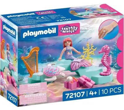 Immagine prodotto di PLAYMOBIL 72107, Sirena, 4 anni, Multicolore, Plastica
