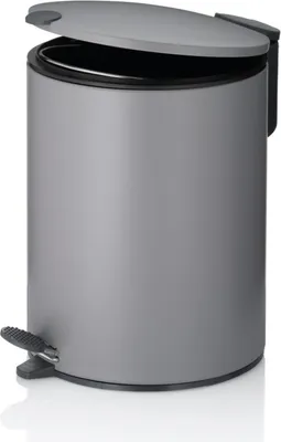 Produktbild von 5-liter-treteimer aus grauem material Kela line 23700