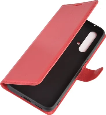 Produktbild von Mobigear Classic  Realme X50 Hülle Klapphülle Geldbörse - Rot