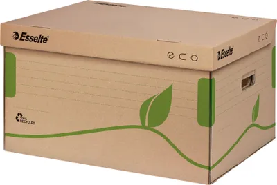 Produktbild von Esselte Archivschachtel ECO 623918 43,9x34,5x24,2cm Karton naturbraun (623918)