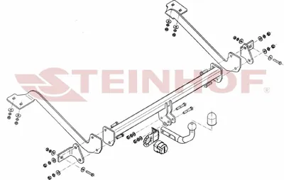 Produktbild von Z546152 Anhängerkupplung passend für CITROEN Berlingo II 2008-10/2011 starr