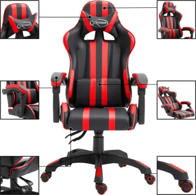 Obrázok produktu pre herné kreslo vidaXL Red Faux Leather