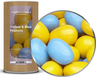 Produktbild von YELLOW & BLUE PEANUTS Membrandose groß 950g