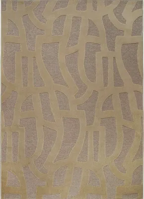 Produktbild von Grafikteppich mit Reliefmustern, 160x230, beige
