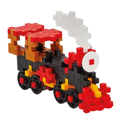 Image de Plus-Plus Trein Tube Bouwset - 100st.