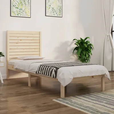 Produktbild von Design Möbel Massivholzbett 90x190 cm - 2024 Neu