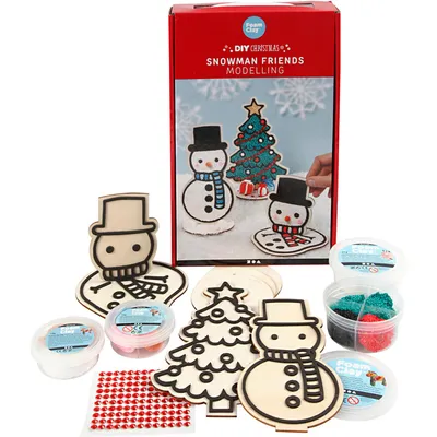 Produktbild von Schneemann- und Weihnachtsbaummodellierung