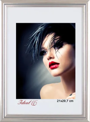 Produktbild von Artos Holz Bilderrahmen Acrylglas Plexi Lifestyle Foto Rahmen Collage Wanddeko Poster - Farbe: Silber | Format: 29,7x42 DIN A3
