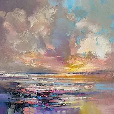 Productafbeelding van Famanu Leinwandprint, Radiant Energy - Meerdere kleuren, 18 x 40 x 40 cm