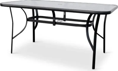 Produktbild von Noela Klaudie Gartentisch, 150 x 90 cm, Stahl/Hartglas, transparent NOELA 345708