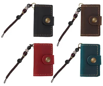 Produktbild von Solidchoice – Mini-Reisetagebuch – Vintage-Leder mit Schlüsselanhänger