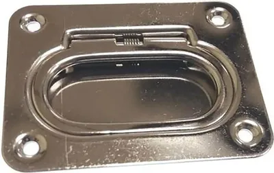 Produktbild von Goldenship Bodenring-rücklaufklemme Ss Silber  Silber One Size
