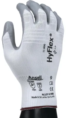 Immagine prodotto di ANSELL guanti HyFlex 11-800 taglia 8 bianco/grigio EN 388 PSA II- 11-800-8