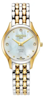Produktbild von Roamer Armbanduhr Soleure White - Gold