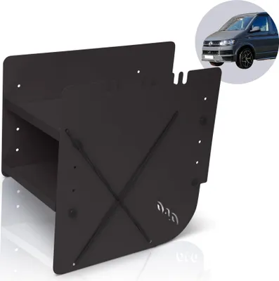 Zdjęcie produktu dla 040 Części Stojak na buty CZARNA STRONA KIEROWCY Akcesoria odpowiednie dla VW T5 T6 T6.1 California Organizer na buty Worek na buty