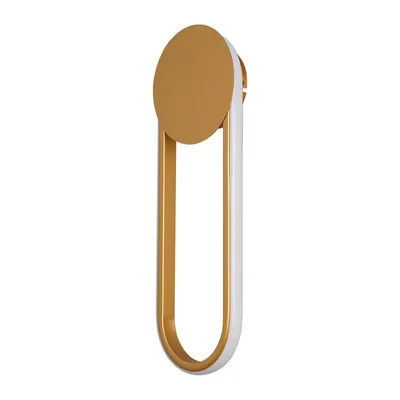 Produktbild von ZMH LED Wandleuchte Innen Wandlampe 12W Treppenhauslampe 41cm Gold Flurlampe Modern Design 3000K Warmweiß Minimalistische Wandbeleuchtung für Schlafzimmer Wohnzimmer Flur Treppenhaus Küche