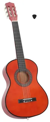 Produktbild von vidaXL Klassische Gitarre für Anfänger und Kinder 1/2 34" Lindenholz