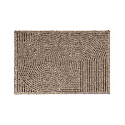 Produktbild von Astra Rutschfeste Fußmatte GRAPHIC DELUXE Braun 60 x 90 cm