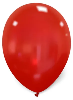 Produktbild von Luftballons Naturlatex | Ø ca. 26 cm (10 Zoll) - Metallic (50 Stück) Rot