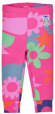 Produktbild von BONDI Baby Mädchen Laufhose "Blumenallover" 86971 | Pink Größe: 104