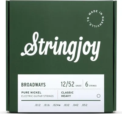 Produktbild von Stringjoy BR1252 E-Gitarrensaiten BROADWAYS 12-52
