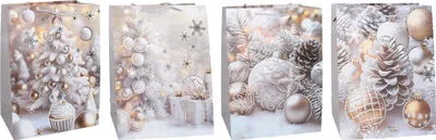 Produktbild von Geschenktüte L 31x40x12 cm WEIHNACHTEN