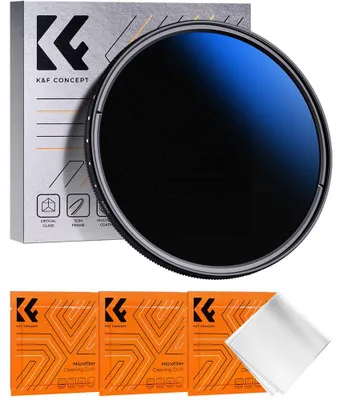 Productafbeelding van Variabel ND-filter - 67 mm - ND2 tot Nd400 - 1 tot 9 stops - Optisch glas met nano coating