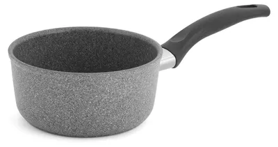 Produktbild von Ballarini Cortina Granitium ECO 514603 Kasserolle, Aluminium, 16 cm Durchmesser, Induktionsherd-geeignet, Antihaftbeschichtung