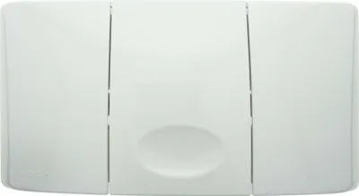 Produktbild von Valsir Drückerplatte Betätigungsplatte MEDUSA weiß-alpin - VS0804001
