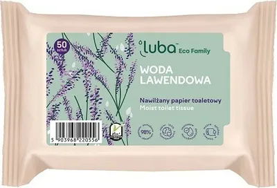 Obrázok produktu pre Luba Eco Family - Toaletný papier s vodou levandule, 50 roliek
