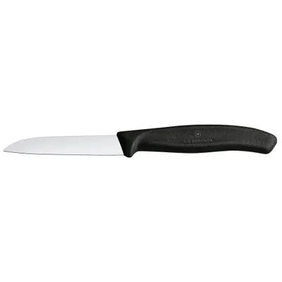 Produktbild von VICTORINOX Gemüsemesser, Klingenlänge: 80 mm, schwarz