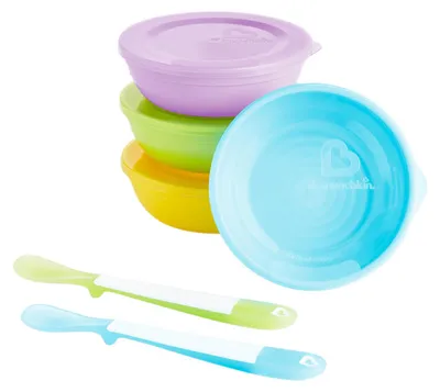 Produktbild von Munchkin LOVE A Bowls 10 Piece SET Baby-Geschirr