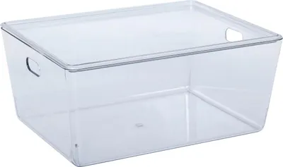 Obrázek produktu pro Krabice s víkem SELENA, průhledné do skříně, 11 l