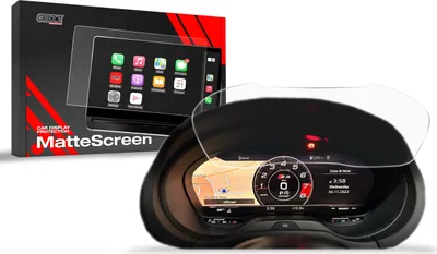 Produktbild von Matte Autodisplayfolie für Audi A3 8V Virtual Cockpit Retrofit 12" (2012-2019), Grizz Protector