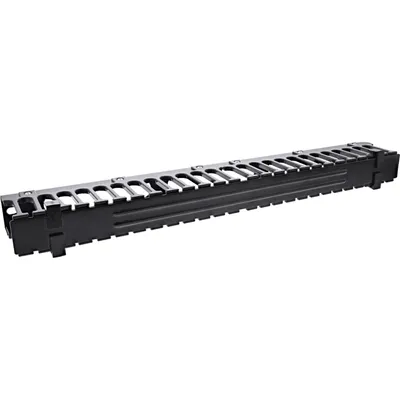 Obrázek produktu pro InLine 19110N, Panel pro správu kabelů, SPCC, Ocel, Černá, 1 kusů, 621 g