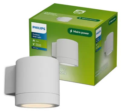 Image de Applique Led Philips Fylx 5w Blanche éclairage Extérieur Led Moderne Et économe - Philips