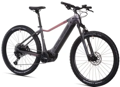 Produktbild von E-Bike Elektrofahrrad e-MTB Damen 27,5" Crussis Modell e-Guera 9.11 715Wh 19,88Ah 95Nm 2026 Rahmengröße 19"(46 cm) Grau/Roßa