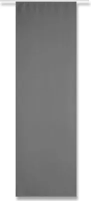 Produktbild von Flächenvorhang Alessia blickdicht, mit Zubehör, Maße: 60x245cm, Farbe: Grau