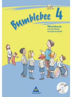 Obrázok produktu pre Bumblebee 4. Workbook plus Portfolio- / Sprachheft und Pupil's Audio-CD