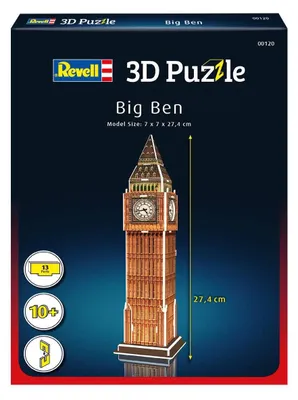 Produktbild von Revell Big Ben, 13 Stück(e), Gebäude, 10 Jahr(e)
