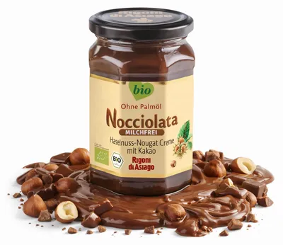 Produktbild von Rigoni di Asiago Nocciolata - Milchfreie -  Haselnusscreme ohne Palmöl (6x250g)